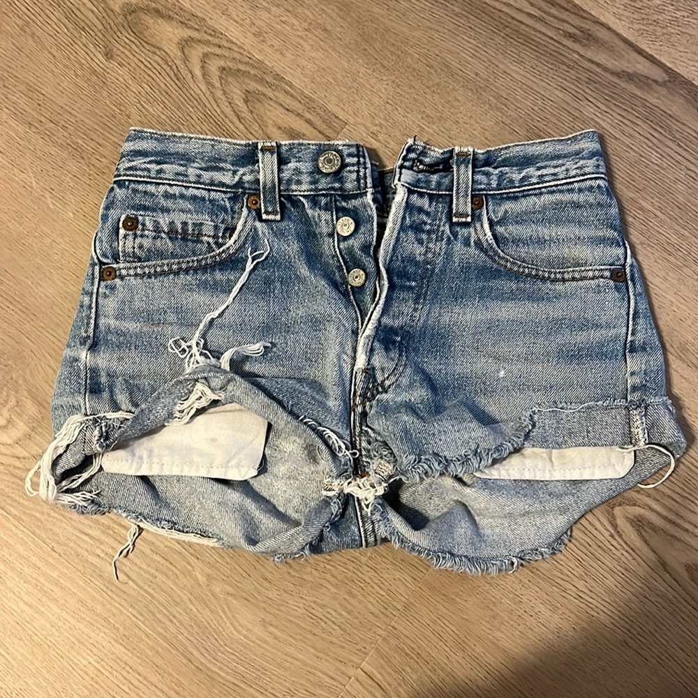 Vintage Levi denim shorts